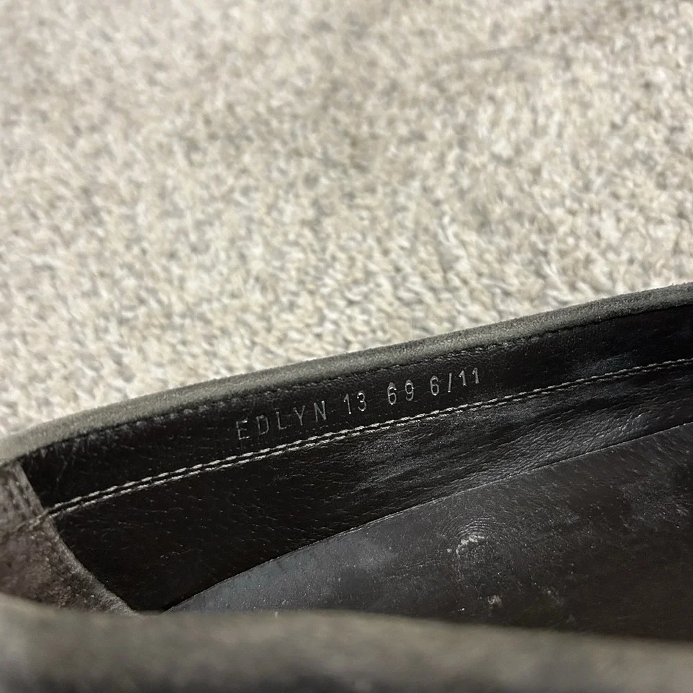 Donald J Pliner Horsebit Loafers Men's Size 13 Gray Edlyn Shoes Slip On Suede - Picture 11 of 13